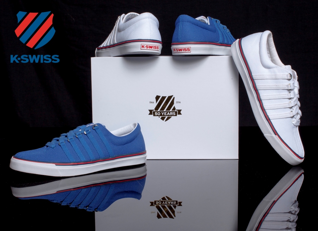 צבעי הדגל בקולקציית עצמאות של נעלי K-SWISS
